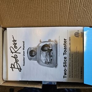 Bob Ross 2 slice Toaster. Makes Bob Ross Toast